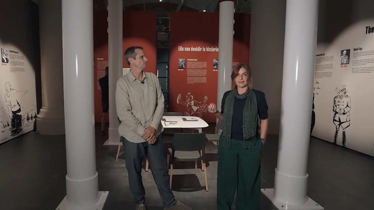 Making of «Tinta contra Hitler», amb Oriol Blanc i Bàrbara Blanc